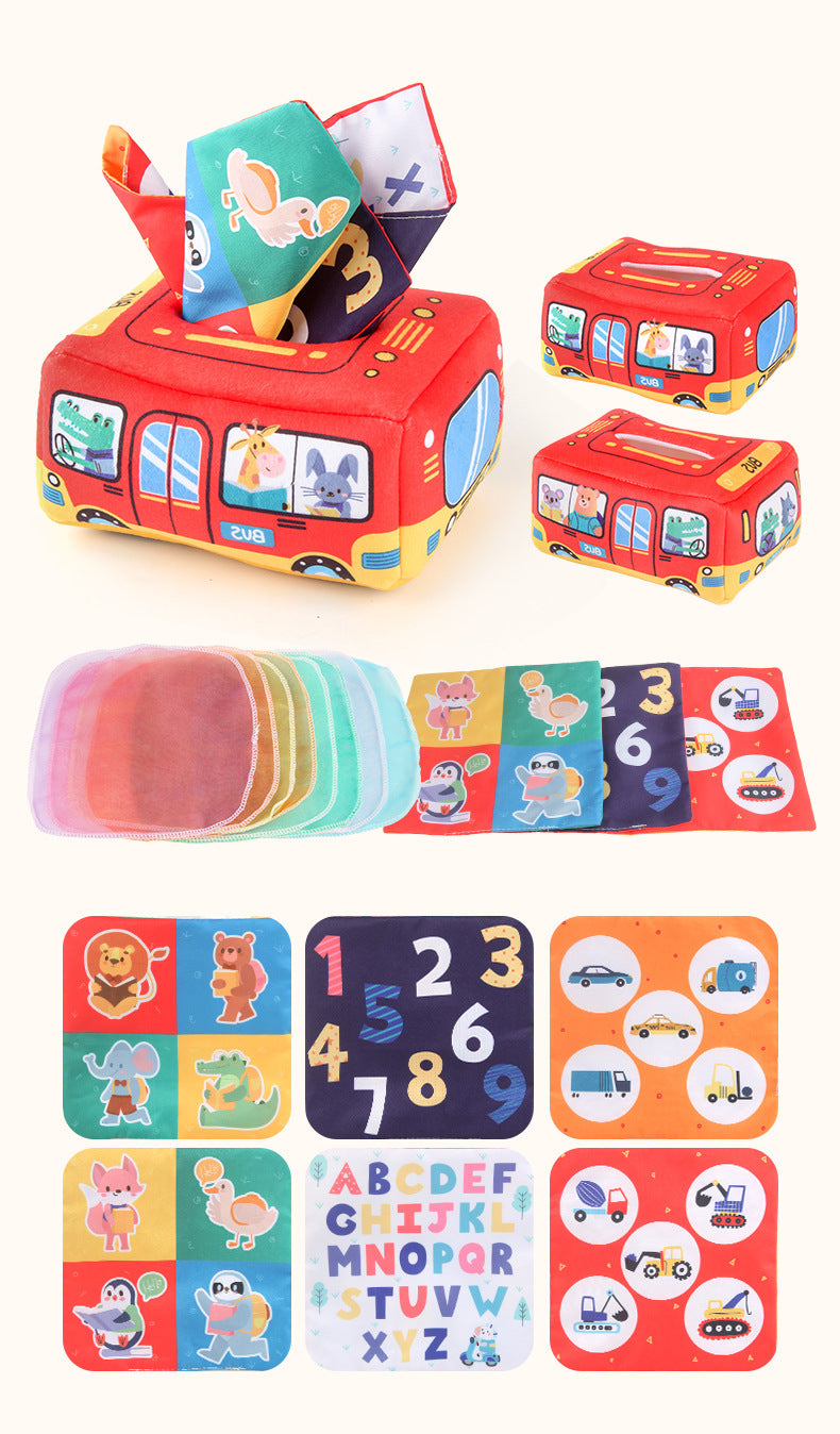 Baby Early Childhood Education For Baby Tear-proof Tissue Box