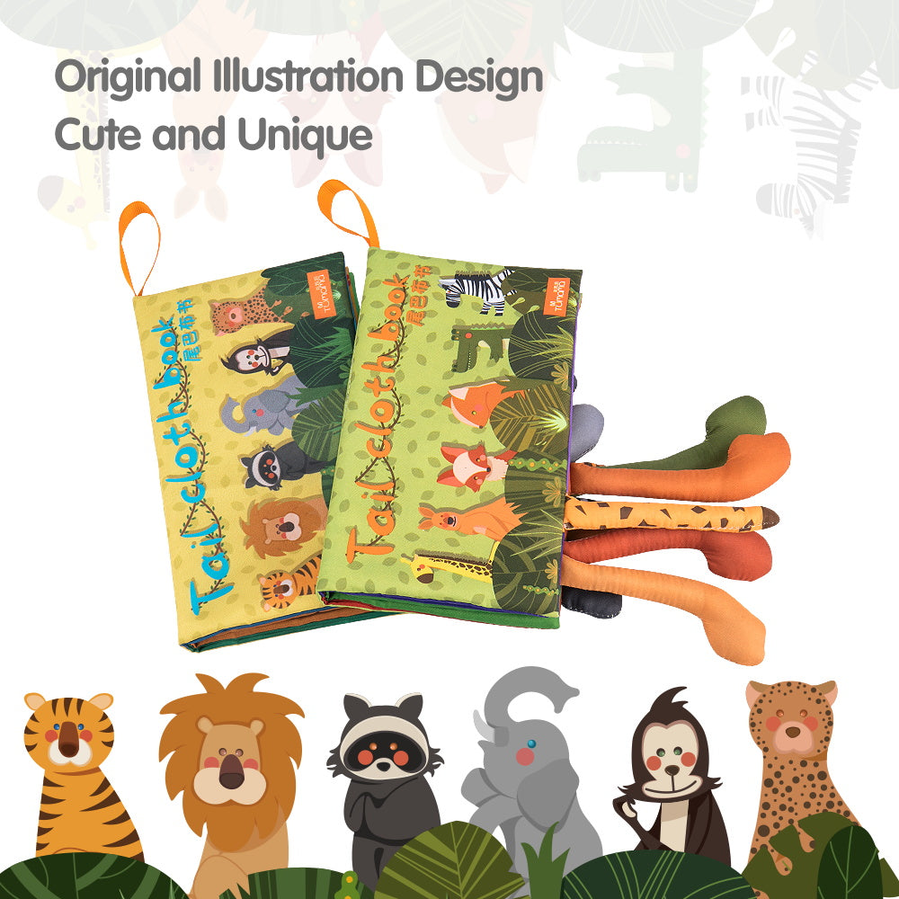 Tear the tail cloth book