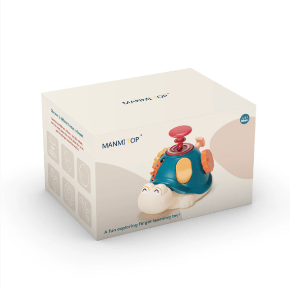 Turtle Finger Exploration Toy for Baby