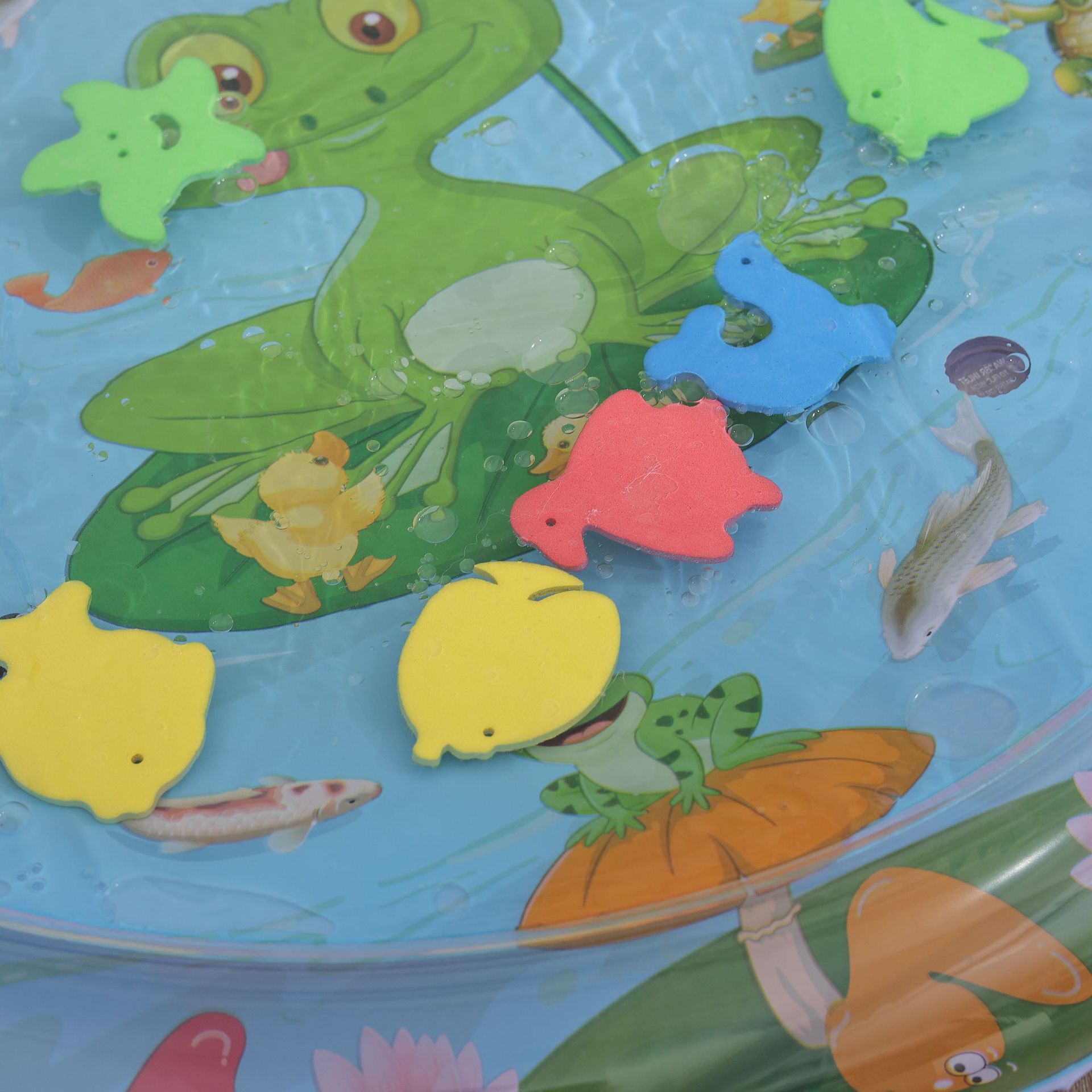 Baby Water Sensory Play Mat - Frog 60cm