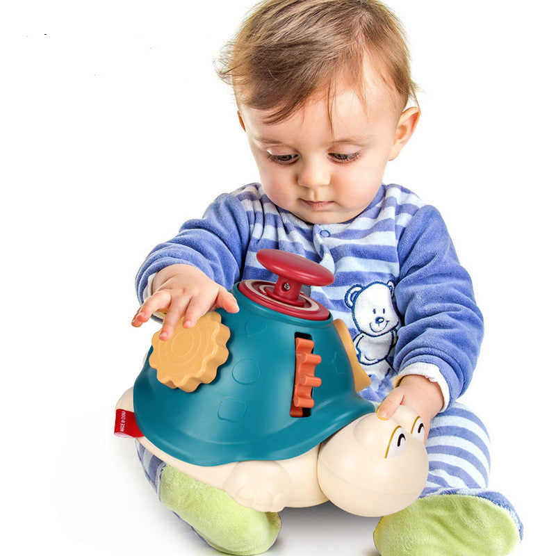 Turtle Finger Exploration Toy for Baby