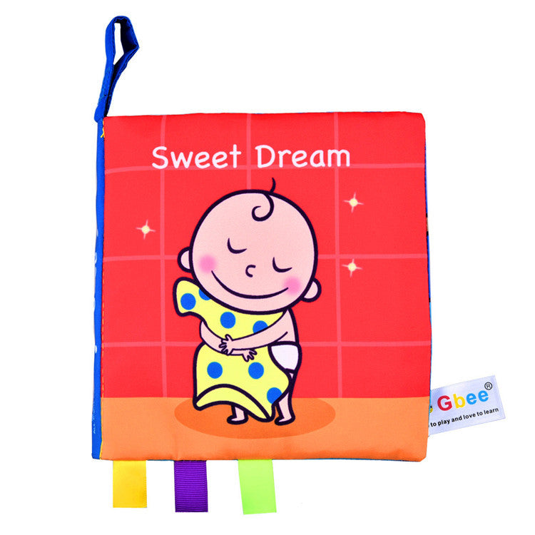Early Education Cloth Book Label Toy Baby Can Not Tear
