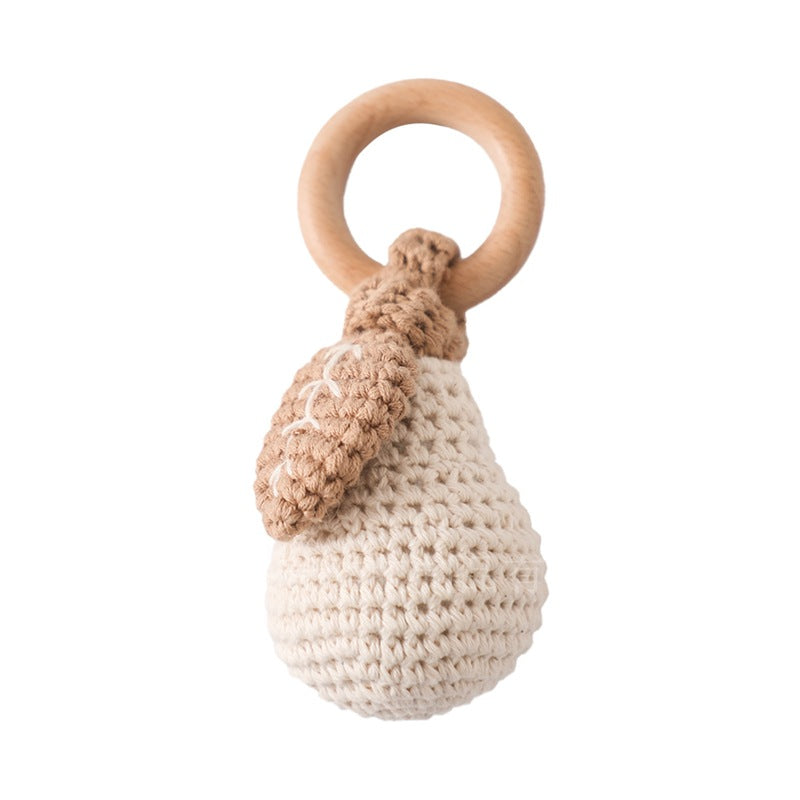 Newborn Comfort Biteable Toy Fruit Rattle