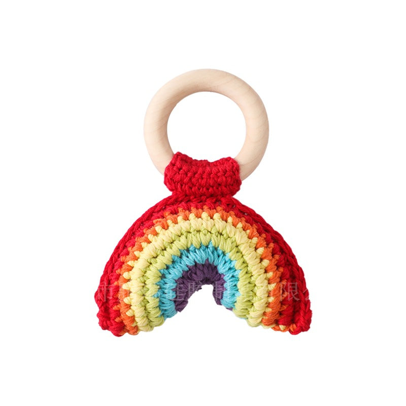 Newborn Comfort Biteable Toy Fruit Rattle