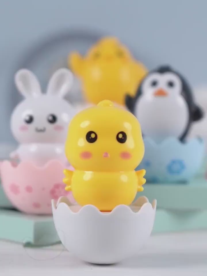 Baby Cartoon Tumbler Toy Cute Penguin Cute Rabbit 